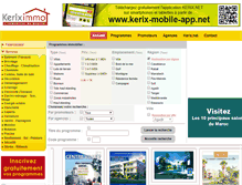 Tablet Screenshot of keriximmo.net